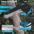 The Arboreal Edge | 6-Inch Cordless Mini Chainsaw with 21V Li-Ion Power System