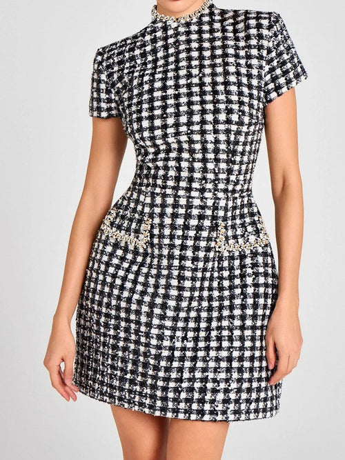 The 'Equinox' Backless Mini Dress