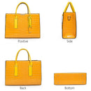 Luxury Womens Bags Designer Crocodile Pattern Shoulder Bag PU Leather Brand Woman Crossbody Casual Handbag  Women Tote Bags Sac