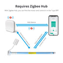 Tuya Smart Home Electric Motorized Zigbee Recharge Motor for 17 25 28mm Tube Roller Shade Blind Motor Alexa Google Home Control
