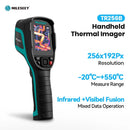 Mileseey TR256B TR256E 红外热像仪 256*192分辨率 7调色板 2MP可见光 50HZ 13种语言 NETD 40mK