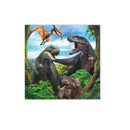 New Jurassic Dinosaur Theme Disposable Tableware Cup Plates Children's Birthday Party Dinosaur Latex Balloon Banner Decoration