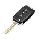 KEYYOU For Kia KIA K2 K3 K5 Carens Cerato Forte Replacement Remote Key Shell Case Flip Folding 3 Buttons