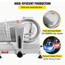 SucceBuy Meat Slicer 200W/240W/320W/340W Electric Deli Food Slicer Adjustable Thickness Commercial and Home Use Cut Meat Cheese