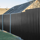 Set of 12 Heavy-Duty Corrugated Steel Panels for Roofing, Walls & Flooring | Fire/Corrosion-Resistant Recyclable Metal Sheets