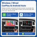 Road Top Wireless Android Auto For Audi Car A6 C6 3G MMI 2010-2011 Carplay Interface Mirror Link Air Play
