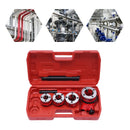 The Thread & Iron | BSPT Pipe Threading Kit — 4-Die & 6-Die Sets for Professional Plumbing