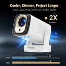 Magcubic 4K Video Projector HY310 1080P Projector Auto Focus 330ANSI 5W Speaker Air Mouse Voice Assistant for Camping Concert