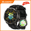 The Tank T4 | Rugged 6-Satellite GPS Smartwatch — 10ATM Diving Certified, Stainless Steel Bezel