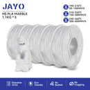 JAYO 3D Filament High Speed PLA Marble 5.5KG HSPLA MB 1.75mm Neatly Wound Good Toughness Colorful for FDM 3D Printing Materials