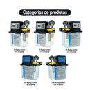 Brazil shipped 1L 2L lubricating oil pump automatic lubricating oil pump pressure gauge electromagnetic lubrication pump