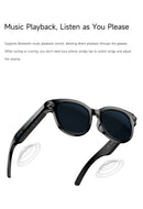 The Witness Frame | 800W Camera Smart Glasses with AI Translation and Bluetooth 5.3