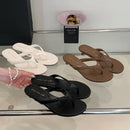 SUOJIALUN 2025 Summer New Brand Women Slipper Fashion Narrow Band Slip On Flip Flop Shoes Square Low Heel Outdoor Sandals