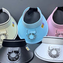Breathable Cooling Fan Hat Sunscreen Fan Sun Visor Hat Fishing Hat Cooling Peaked Cap Hat Usb Charging Hat Fan For Sport Sunhat
