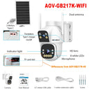 The Sentinel | 4G Dual-Lens Solar Security Camera with AOV 24/7 Recording