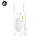Easter Theme Disposable Tableware Cute Cartoon Rabbit Pattern Paper Plates Cups Napkins Kids Easter Party Decoration Supplies