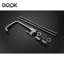 DQOK Silhouette Kitchen Mixer | Matte Black Stainless Steel Faucet