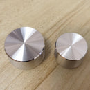高端铝合金电位器旋钮帽编码器音量控制音频旋钮，适用于6mm轴孔旋钮（滚花轴径）