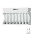 PALO 4/8 Slot 1.2V Smart Battery Charger LCD Display for AA AAA NiCd NiMh Rechargeable Battery LR03 LR06 Batteries Fast Charging