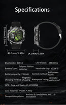 The Wayfinder | GPS Offline-Map Smartwatch with AMOLED and 3ATM