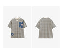 TOYOUTH Women Short Sleeve T shirt 2025 Spring New Tops 8521034