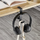 Portable Table Edge Hook Student Desk Side Hanging Bag Removable Office Handbag Holders Rack Table Hooks Office Desk Organizer