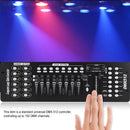 Fieryzeal 192 DMX控制器DJ设备DMX 512控台舞台灯光DJ控制，适用于LED帕灯、摇头灯和聚光灯