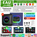 2025款CarlinKit CarPlay AI Box 安卓13.0 QCM6225 八核 安卓自动无线CarPlay适配器 2.4+5G GPS 64G 128G FOTA升级