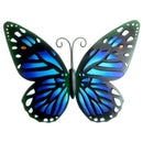 4pcs/set Metal Butterfly Wall Art Decoration 3D Wrought Iron Cutout Butterfly Mural Decorative Sculpture for Garden Fence Decors