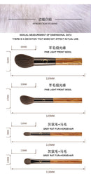 New animal hair 8 makeup brush set brush resin handle maquillaje Powder nose shadow eye shadow brush,maquillage makeup products