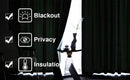 Luxury Velvet Blackout Curtain [1 Panel] Soundproof Room Darkening Drapery Heavyweight Soft Window Panel for Bedroom & Theater