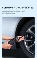 The Aero Bridge | Wireless Tire Inflator with Dual-Cylinder Motor & LCD Display