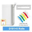 NiiMbot D101 Portable Label Maker Wireless Label Printer Tape for Phone Tablet Easy to Use Office Home Organization D11 Plus