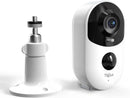 ZUMIMALL APP 安全无线户外电池摄像机，2.4G WiFi 彩色夜视/警报器/PIR