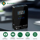 SUMRY 4KW 6KW 120V Off Grid Solar Inverter 24V 140A 5600W MPPT Charger Pure Sine Wave Home Inverter 6.25 Inch LCD Display