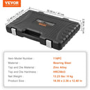 VEVOR Tap and Die Set 40PCs 60PCs 80PCs 110/116PCs Metric or SAE Standard Bearing Steel Taps and Dies