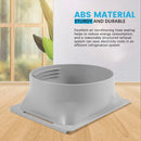 Air Conditioner Exhaust Hose Interface, Portable Home Mobile Air Conditioner Body Fitting Connector, Square 15cm