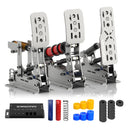 The Sim Commander | Hydraulic Sim Racing Pedal System with Haptic Vibration