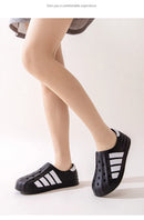 Men's Women's Slippers Summer Breathable Sandals Non Slip Outdoor Couples Shoes EVA Home Orginal Thick Shoes Fashion Beach Soft