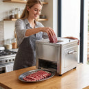 The Precision Slicer | 850W Stainless Steel Commercial Meat & Vegetable Cutting Machine