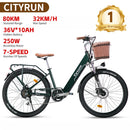 The Volt Nomad | 48V Urban Commuter eBike — 10.4Ah Removable Battery, 250W Motor