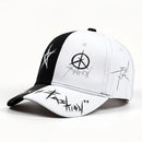 Unisex Letter Pattern Printing Snapback Baseball Caps Spring and Autumn Outdoor Adjustable Casual Hats Sunscreen Hat