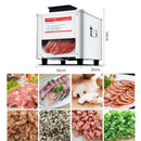 The Carvery | 850W Commercial Stainless Steel Meat Slicer and Vegetable Dicer