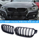 For BMW 3 Series F30 F31 F35 330d 328i 335i 320d 340i Car Front Kidney Grill Grille Racing Grills Grille Auto Grilles 2013-2019