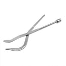 1PCS Car Drum Return Brake Shoe Spring Pliers Shoe Return Spring Repair Car Remover Workshop Tool Silver