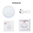 Zigbee Gateway Tuya Smart Home Bridge Zigbee 3.0 Mesh Hub with Network Cable Socket Wired Connection Works With Alexa Google