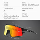 SCVCN Cycling Glasses Bicycle Sunglasses Men Women Mountain Bike Road Eyewear Bicycle Riding Outdoor Sports Hiking UV400 Goggles