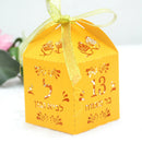 Tefillin Jewish Bar Mitzvah 13 Party Laser Cut Customised Chocolate Box with Hebrew Name