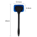 Car Window Cleaner Brush Kit Windshield Cleaning Wash Tool Inside Interior Auto Glass Wiper with Long Handle Car Accessories