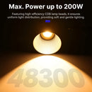 Ulanzi VL-200Bi 200W V-Mount Video Light CRI 95+ 2700K-6500K CCT for Livestreaming Photography COB Light with Wireless Control